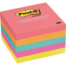 3m MMM 6545PK Post-itreg; Notes Notepads - Cape Town Color Collection 