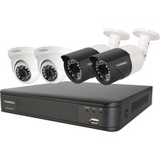 Lorell LLR 00221 Weatherproof 5 Megapixel Security System - Digital Vi