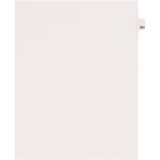 Avery AVE 82419 Averyreg; Side Tab Individual Legal Dividers - 25 X Di