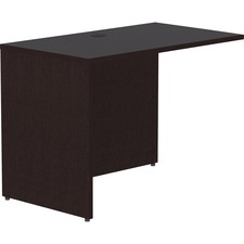 Lorell LLR 18216 Essentials Espresso Laminate Return Shell - 42 X 24 X