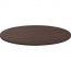 Lorell LLR 18255 Espresso Laminate Conference Table - Espresso Round T