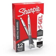 Newell SAN 2126182 Sharpie S-gel Pens - 0.7 Mm Pen Point Size - Black 