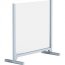 Lorell LLR 55674 Adjustable Glass Protective Barrier - 30 Width X 41 H