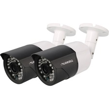 Lorell LLR 00222 5 Megapixel Hd Surveillance Camera - 2 Pack - Bullet 