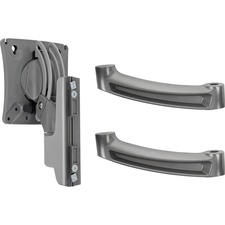 Lorell LLR 03188 Mounting Adapter Kit For Monitor - Gray - 3 Display(s