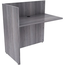 Lorell LLR 18308 Weathered Charcoal Laminate Desking - 1 Top, 42 X 24 