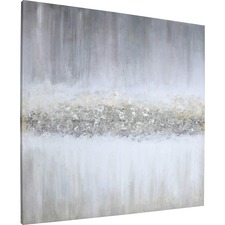 Lorell LLR 04480 Raining Sky Design Frameless Abstract Art - 40 Width 