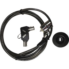 Chargetech CRG CT200003 Chargetech Anti-theft Cable Lock - Charcoal - 