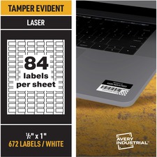 Avery AVE 60534 Averyreg; Permatrack Asset Tag Label - Permanent Adhes