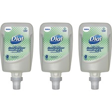 Henkel DIA 16706 Dial Hand Sanitizer Gel Refill - Fragrance-free Scent