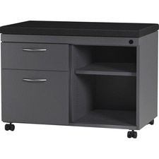 Lorell LLR 01933 Molly Workhorse Cabinet - 2-drawer - 30.5 X 18.3 X 22