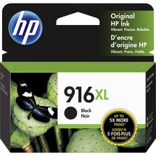 Original Hp HEW 3YL66AN Hp 916xl (3yl66an) Ink Cartridge - Black - Ink