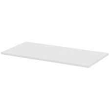 Lorell LLR 62593 Width-adjustable Training Table Top - White Rectangle