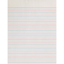 Pacon PAC ZP2613 Zaner-bloser Dotted Midline Newsprint Paper - Letter 