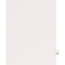 Avery AVE 82463 Averyreg; Side Tab Individual Legal Dividers - 25 X Di