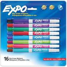 Newell SAN 2138471 Expo Low-odor Dry Erase Fine Tip Markers - Fine Mar