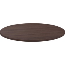 Lorell LLR 18256 Espresso Laminate Conference Table - Espresso Round T