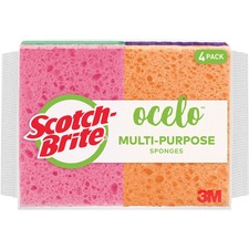 3m MMM 7274FDCT O-cel-o Stayfresh Sponges - 5.8 Height X 4.6 Width X 4