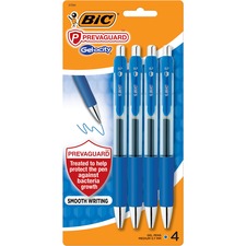 Bic BIC RGGAP4BE Prevaguard Gel-ocity Gel Pen - 0.7 Mm Pen Point Size 