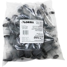 Lorell LLR 00127 Clear Sleeve Floor Protectors - Clear, Transparent - 