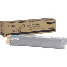 Original Xerox 106R01150 Toner Cartridge - Laser - 9000 Pages - Cyan -