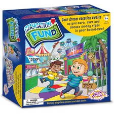 Pacon PAC AC9307 Mind Sparks Staycation Fund Board Game - Money And As