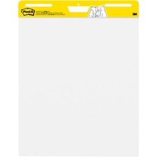 3m MMM 559 Post-itreg; Self-stick Easel Pads - 30 Sheets - Plain - Sta