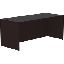 Lorell LLR 18211 Espresso Laminate Desk - 72 X 30 X 29.5desk Shell, 1 