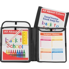 C-line CLI 33001 Homework Connector Pocket Folder - 9 X 12 - Internal 