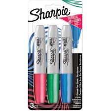 Newell SAN 2089631 Sharpie Metallic Ink Chisel Tip Permanent Markers -