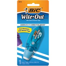 Bic BIC WOMTP11 Wite-out Mini Correction Tape - 0.20 Width X 26.20 Ft 