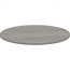 Lorell LLR 69588 Weathered Charcoal Round Conference Table - Weathered