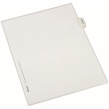 Avery AVE 82124 Averyreg; Index Divider - 25 X Divider(s) - Side Tab(s