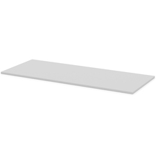 Lorell LLR 62560 Width-adjustable Training Table Top - Gray Rectangle 