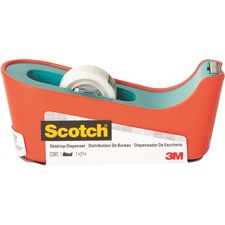 3m MMM C18COR0 Scotch Desktop Tape Dispenser - 1 Core - Non-skid Base,