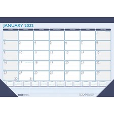 House HOD 1516 Contempo Monthly Desk Pad - Professional - Julian Dates