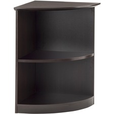 Safco SAF MVBQ2LDC Safco Medina Mocha Laminate Office Unit - 1 Shelf, 