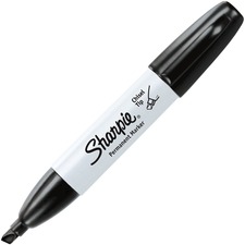 Newell SAN 38201 Sharpie Large Barrel Permanent Markers - Wide Marker 