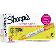 Newell SAN 2107619 Sharpie Oil-based Paint Markers - Medium Marker Poi