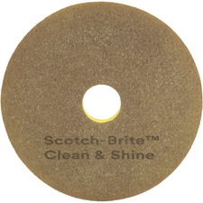 3m MMM 09541 Scotch-brite Clean  Shine Pad - 5carton - Round X 20 Diam