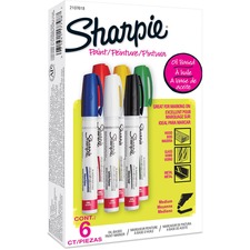 Newell SAN 2107618 Sharpie Oil-based Paint Markers - Medium Marker Poi