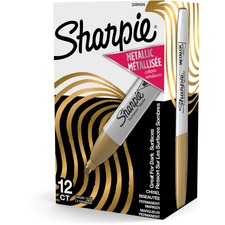 Newell SAN 2089606 Sharpie Metallic Ink Chisel Tip Permanent Markers -