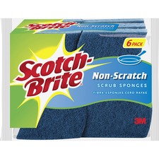 3m MMM 5265CT Scotch-brite Non-scratch Scrub Sponges - 0.8 Height X 4.