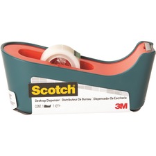 3m MMM C18SEA0 Scotch Desktop Tape Dispenser - 1 Core - Non-skid Base,