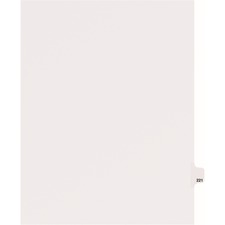 Avery AVE 82437 Averyreg; Side Tab Individual Legal Dividers - 25 X Di