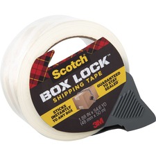 3m MMM 3950RD Scotch Box Lock Packaging Tape - 54.60 Yd Length X 1.88 