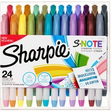 Newell SAN 2117330 Sharpie S-note Creative Markers - Chisel Marker Poi