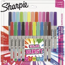 Newell SAN 1949558 Sharpie Color Burst Ultra Fine Markers - Ultra Fine