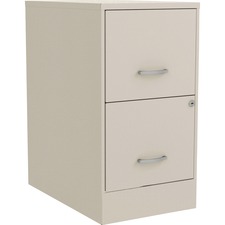 Lorell LLR 00063 Soho Filefile 2-drawer File Cabinet - 14.3 X 22 X 26.