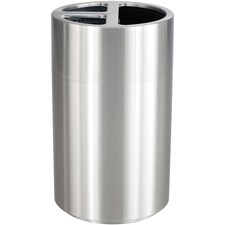 Safco SAF 9941SS Safco Triple Recycling Receptacle - 40 Gal Capacity -